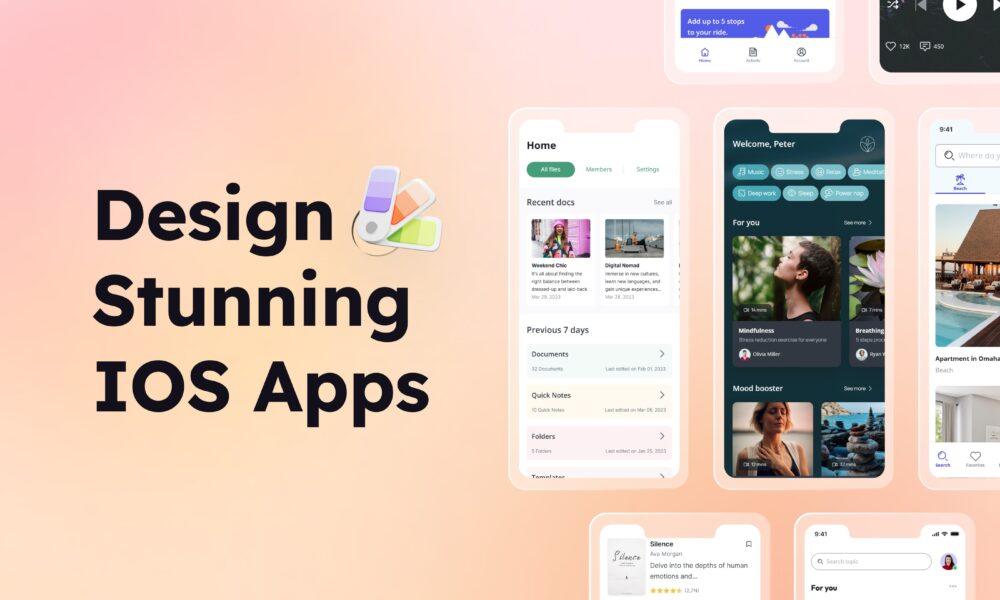 Designing iphone apps - Visily AI