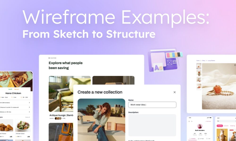 Wireframe examples