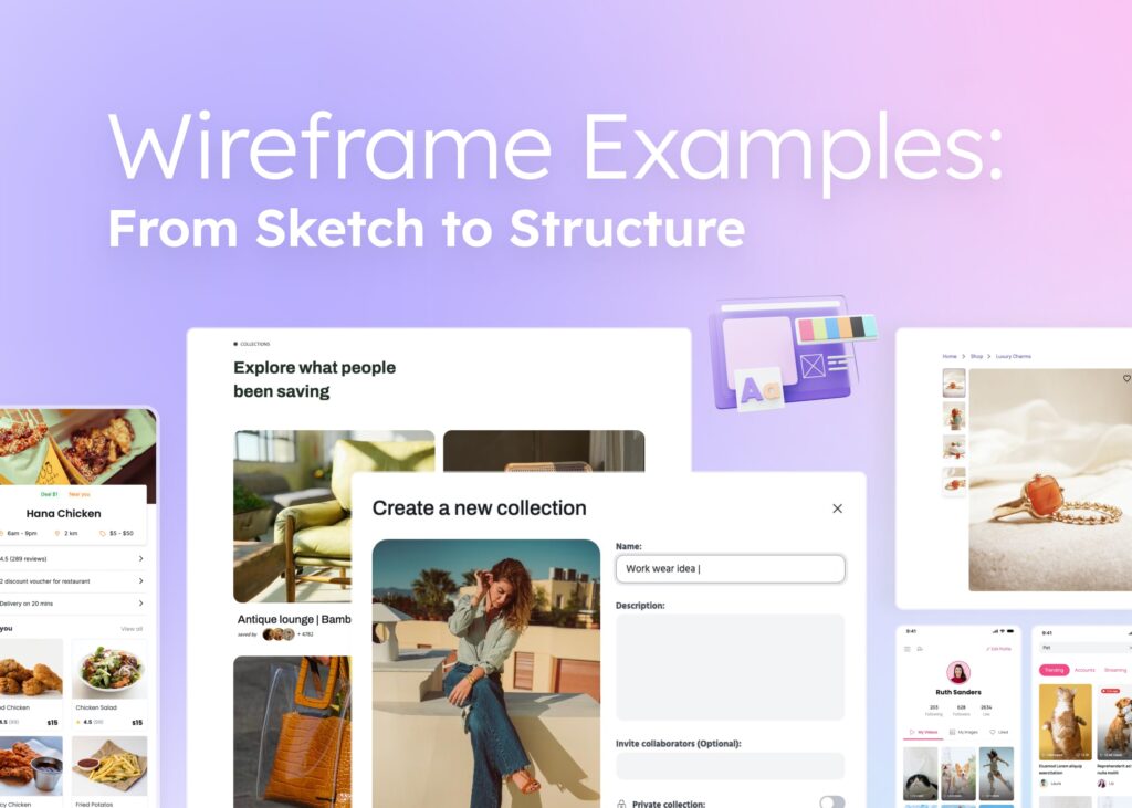 Wireframe examples