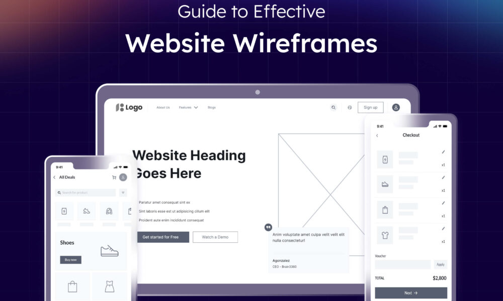 Step-by-step guide to creating effective website wireframes