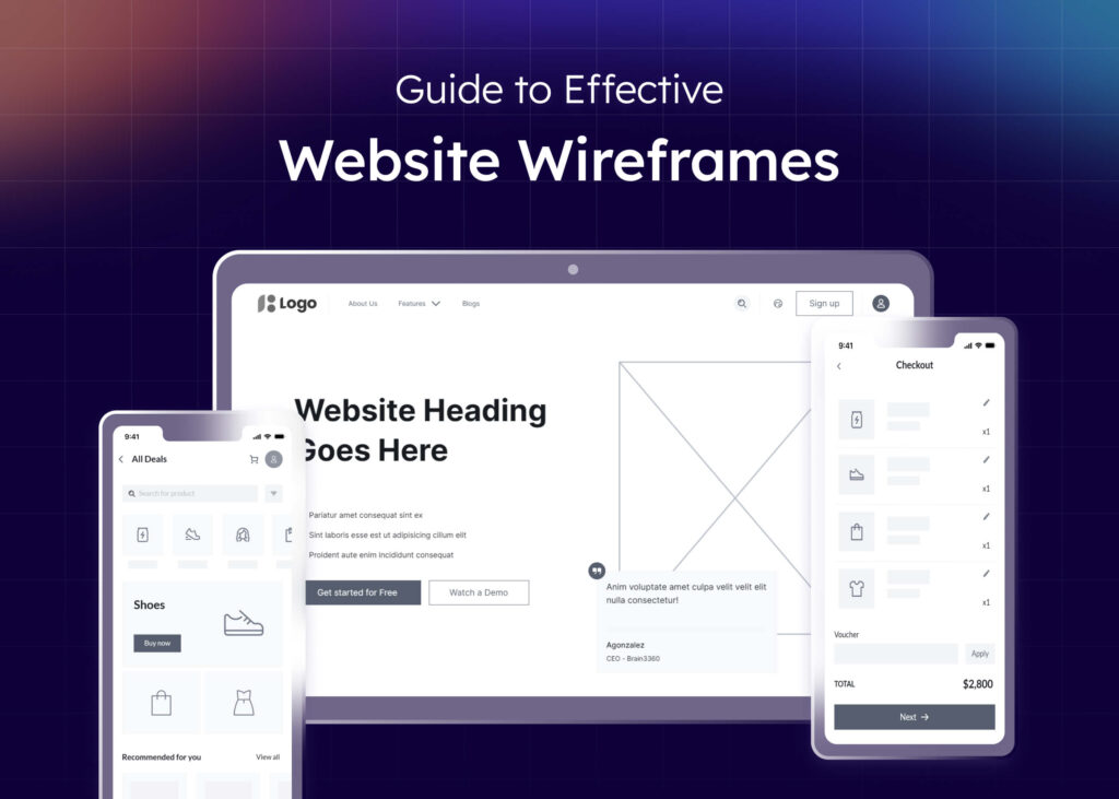 Step-by-step guide to creating effective website wireframes