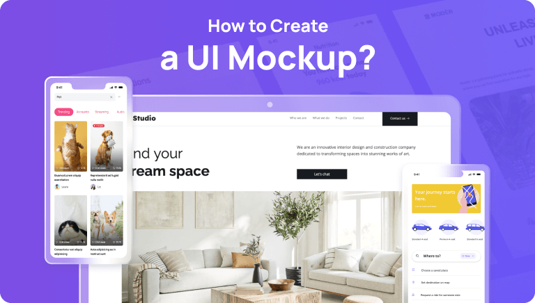 How to create a UI mockup