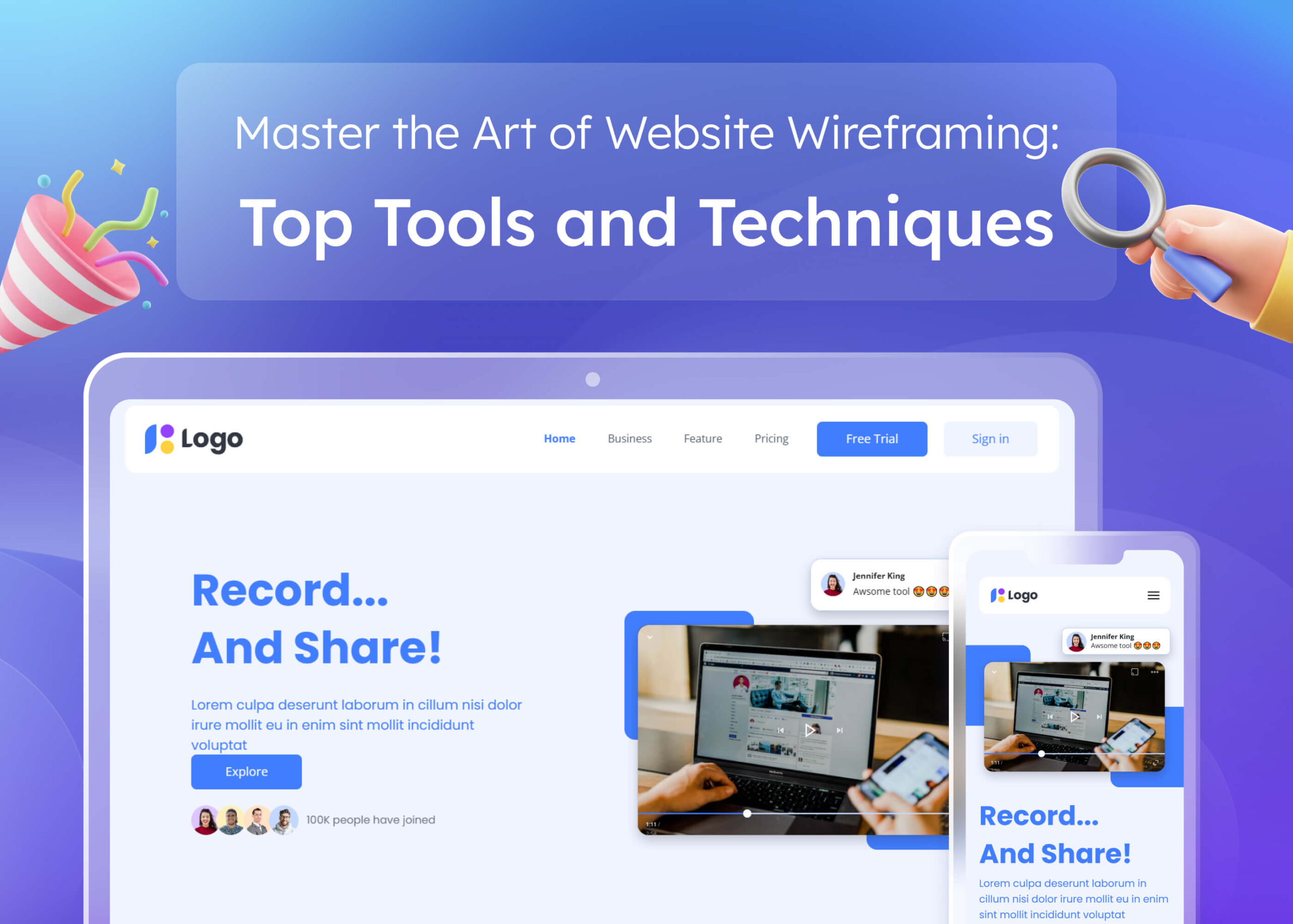 Mastering Website Wireframes: Tools and Techniques