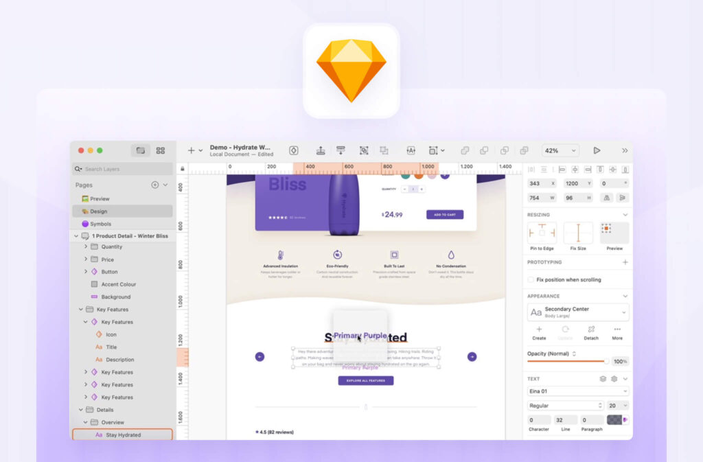 Sketch Mac design tool