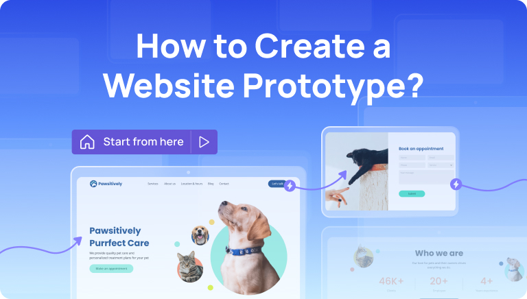 How to create a website prototype?