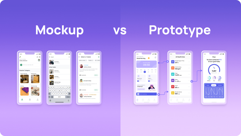 Mockup vs Prototype