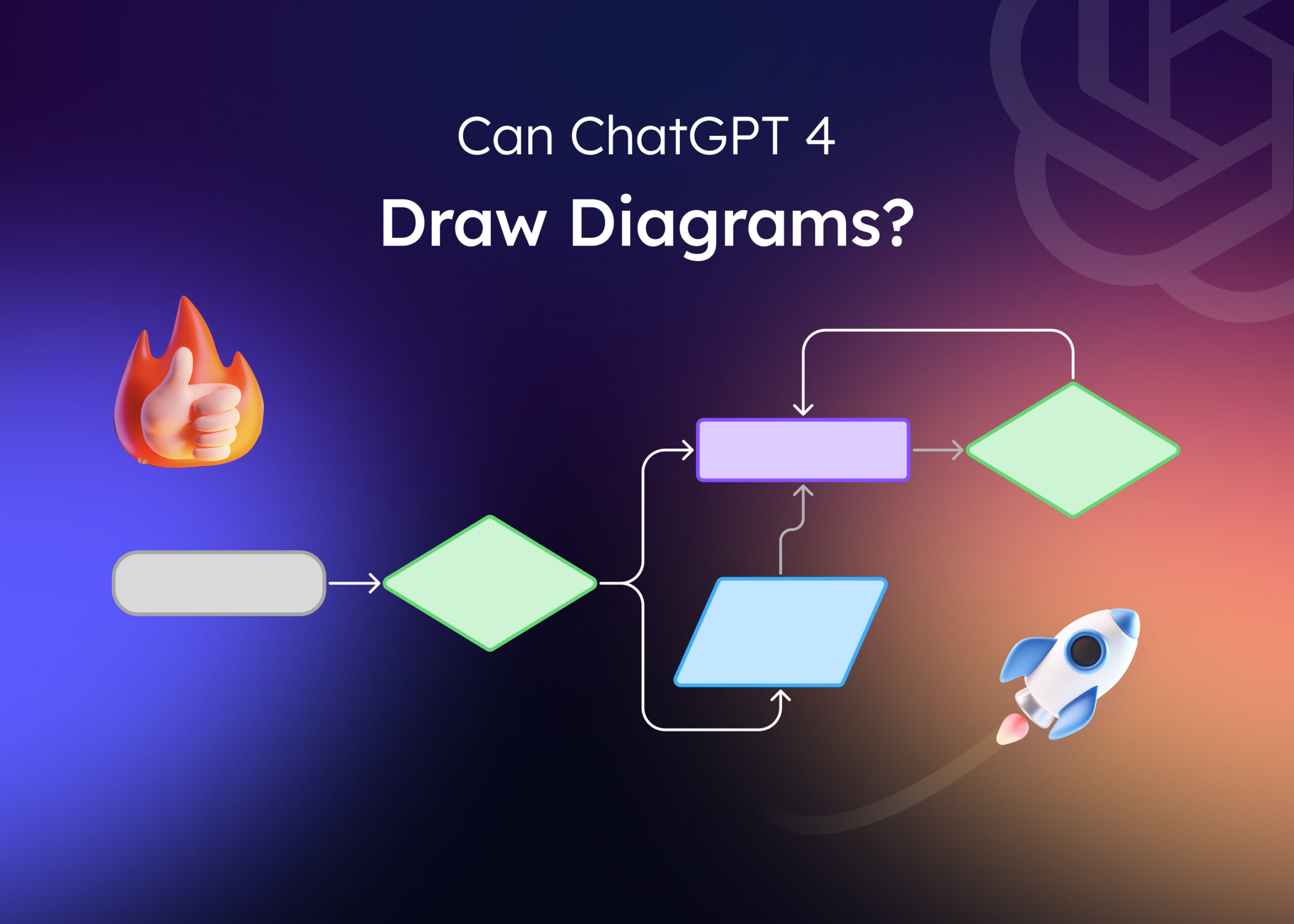 Can ChatGPT 4 Draw Diagrams?