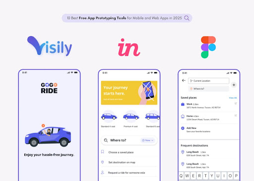 10 Best Free App Prototyping Tools for Mobile and Web Apps in 2025
